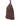 Brown Puffer Recycled Sling Backpack plain