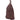Brown Puffer Recycled Sling Backpack plain