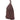 Brown Puffer Recycled Sling Backpack plain