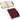Burgundy Arc Hardcover Journal with Pen plain