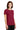 Cardinal Red Gildan Women's Ultra Cotton 100% US Cotton T-Shirt. 2000L plain