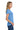 Carolina Blue Gildan Women's Heavy Cotton 100% Cotton T-Shirt. 5000L plain