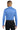 Carolina Blue Port Authority Silk Touch Performance Long Sleeve Polo. K540LS plain