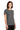 Charcoal Gildan Women's Ultra Cotton 100% US Cotton T-Shirt. 2000L plain