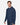 Classic Navy Unisex JAQ Stretch Performance Hooded Long Sleeve T-Shirt - NE105