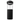 Clear - Black Juno Glass Silicone Sleeve Straw Bottle - 20 oz. plain