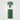 Clear - Forest Green Juno Glass Silicone Sleeve Straw Bottle - 20 oz.