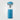 Clear - Steel Blue Juno Glass Silicone Sleeve Straw Bottle - 20 oz.