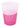 Clear(Magenta) - Clear(Magenta) Good Value™ Color-Changing Stadium Cup - 16 oz. plain