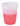 Clear(Red) - Clear(Red) Good Value™ Color-Changing Stadium Cup - 16 oz. plain