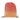 Coral - Gray Vilda 210D Polyester Ombre Drawstring Bag  - 6L plain