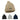 Courtney Cable Knit rPET Pom Beanie plain grouped