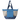 Dark Blue - Steel Blue - Gray Neri Recycled Mesh Foldable Tote Bag - 45L plain