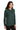 Dark Green Port Authority Women's Silk Touch Long Sleeve Polo. L500LS plain