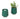 Dark Teal/Thyme Modern Sprout® Rooted Candle plain