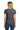 DarkHthr Gildan Women's Heavy Cotton 100% Cotton T-Shirt. 5000L plain
