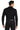 Deep Black Port Authority Dry Zone UV Micro-Mesh Long Sleeve Polo K110LS plain