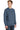 Denim Blue Port & Co Beach Wash Garment-Dyed Crewneck Sweatshirt PC098 plain