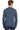 Denim Blue Port & Co Beach Wash Garment-Dyed Crewneck Sweatshirt PC098 plain