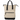 Dune - Black Odyssey Pack Recycled Cotton Canvas Tote Bag - 16 oz. plain