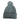Charcoal 6 SEAM KNITTED BEANIE W/- POM POM