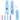 Creative Retractable Pencil Erasers  grouped