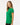 Fine Kelly Green Women's Ringspun Pique Polo - 7600