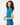 Fine Turquoise Women's Fine Jersey T-Shirt - 4513
