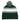 FOREST GREEN Two-Tone Knit Pom Beanie With Cuff plain grouped