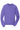 Front View of Amethyst Port & Co Beach Wash Garment-Dyed Crewneck Sweatshirt PC098 plain