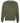 Front View of Army Heather Midweight Crewneck Sweatshirt - SS3000