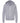 Front View of Athletic Heather Youth Sponge Fleece Full-Zip Hoodie - 3739Y