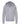 Front View of Athletic Heather Youth Sponge Fleece Full-Zip Hoodie - 3739Y