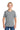 Front View of AthlHthr Jerzees Classics Youth Cotton T-Shirt 363Y plain