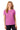 Front View of Azalea Gildan Women's Heavy Cotton 100% Cotton T-Shirt. 5000L plain
