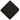 Front View of Black 100% Recycled PET Fleece Blanket plain