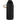 Front View of Black 100% Recycled PET Fleece Blanket with RPET Pouch plain
