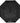 Front View of Black 40" Folding Umbrella