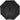 Front View of Black 40" Folding Umbrella