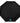 Front View of Black 46" Recycled 3-Folding Umbrella