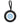 Front View of Black All-In-One Universal Travel 15W Wireless Charger