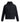 Front View of Black/ Black Icon Fleece Jacket - 1387568