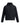 Front View of Black/ Black Icon Fleece Jacket - 1387568