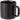 Front View of Black Boulder Ceramic Mug 12 oz. plain