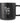 Front View of Black Boulder Ceramic Mug 12 oz.
