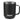 Front View of Black CamelBak Camp Mug 12oz plain