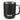 Front View of Black CamelBak Camp Mug 12oz plain