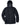 Front View of Black/ Carbon Men's Loft Puffer Jacket - NE708
