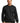 Front View of Black Carhartt Midweight Crewneck Sweatshirt. CTK124 plain