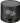 Front View of Black Cylinder Bluetooth Speaker